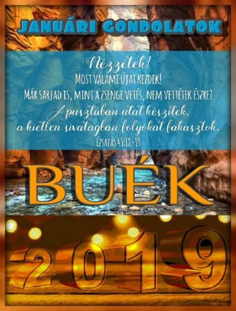 2019 - JANUÁR HÓNAP GONDOLATAI